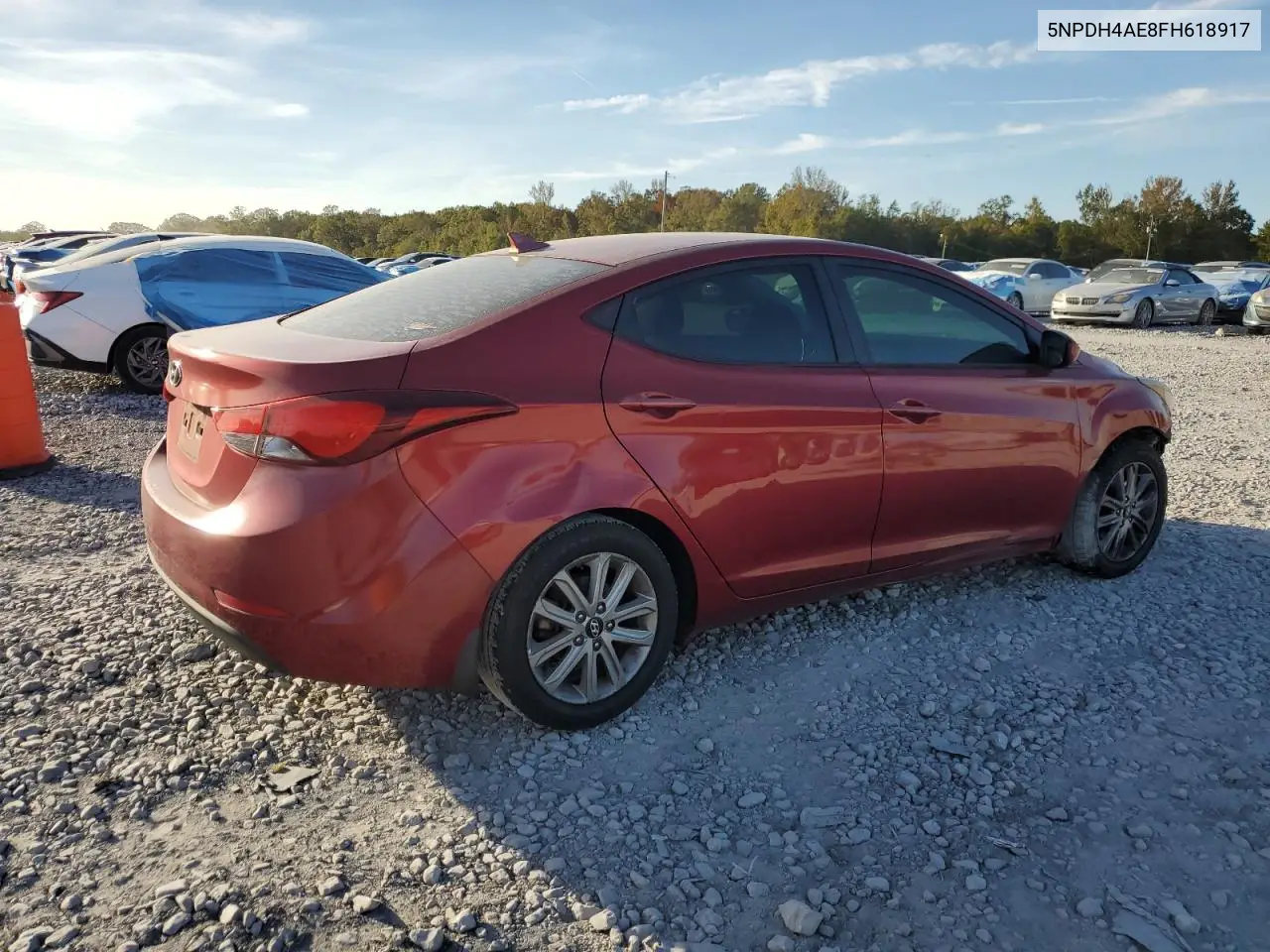 5NPDH4AE8FH618917 2015 Hyundai Elantra Se