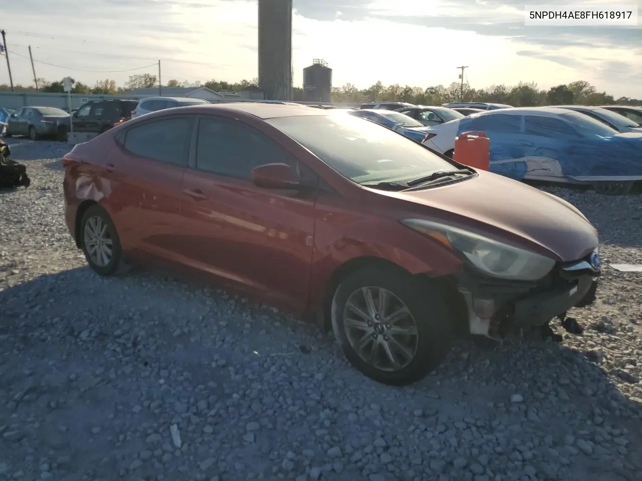 5NPDH4AE8FH618917 2015 Hyundai Elantra Se