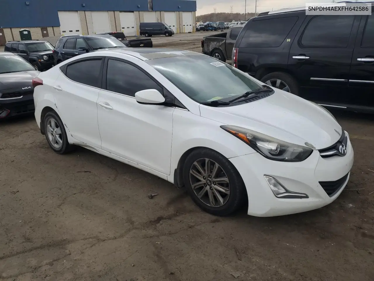 5NPDH4AEXFH642586 2015 Hyundai Elantra Se