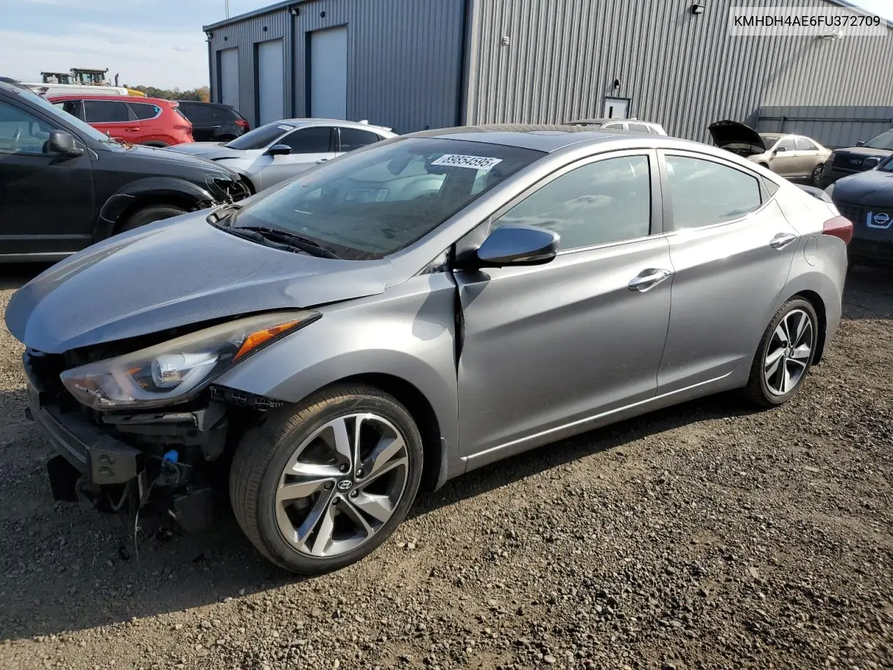 KMHDH4AE6FU372709 2015 Hyundai Elantra Se