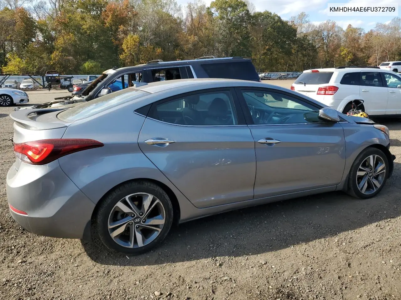 KMHDH4AE6FU372709 2015 Hyundai Elantra Se
