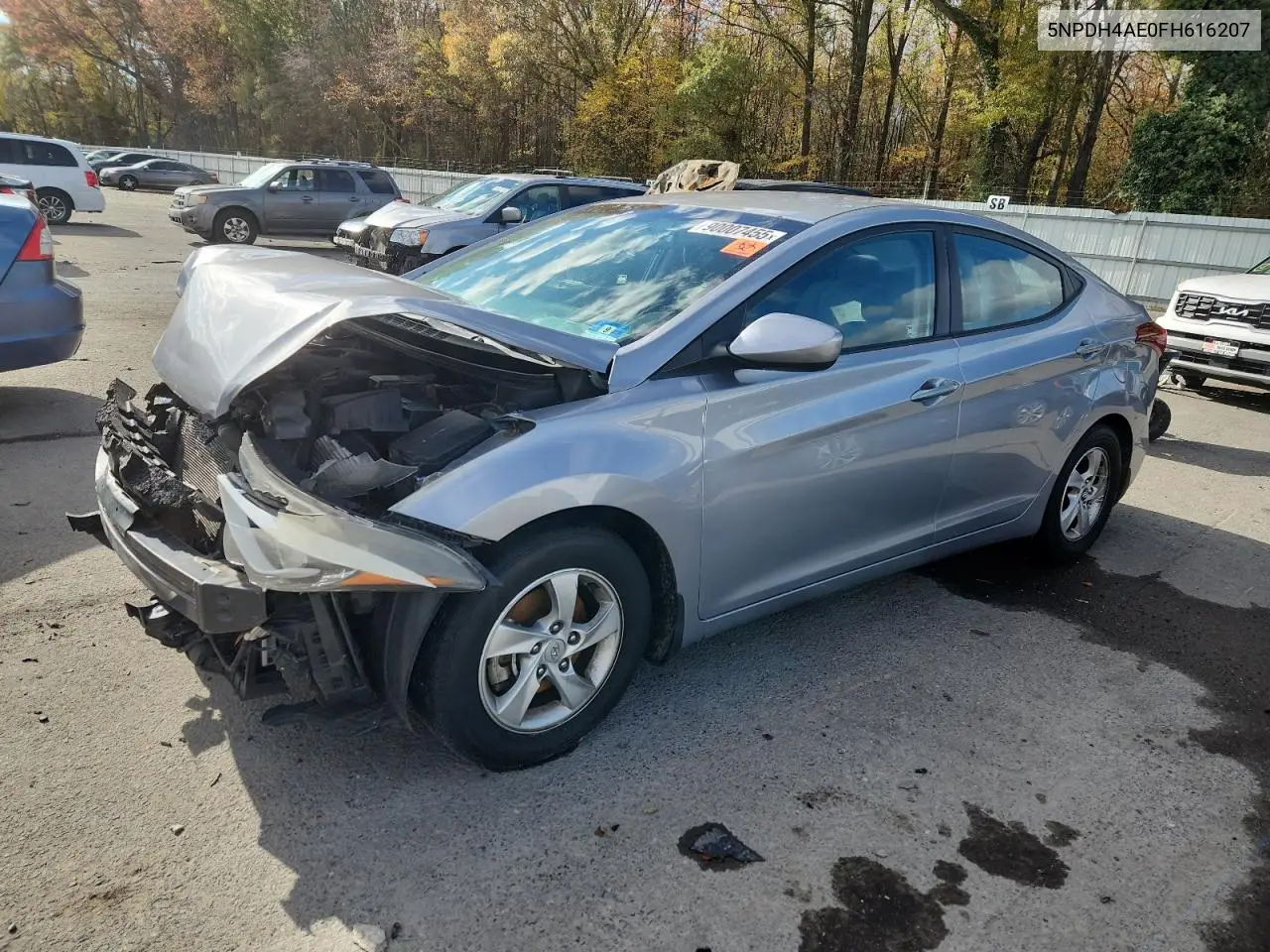 5NPDH4AE0FH616207 2015 Hyundai Elantra Se