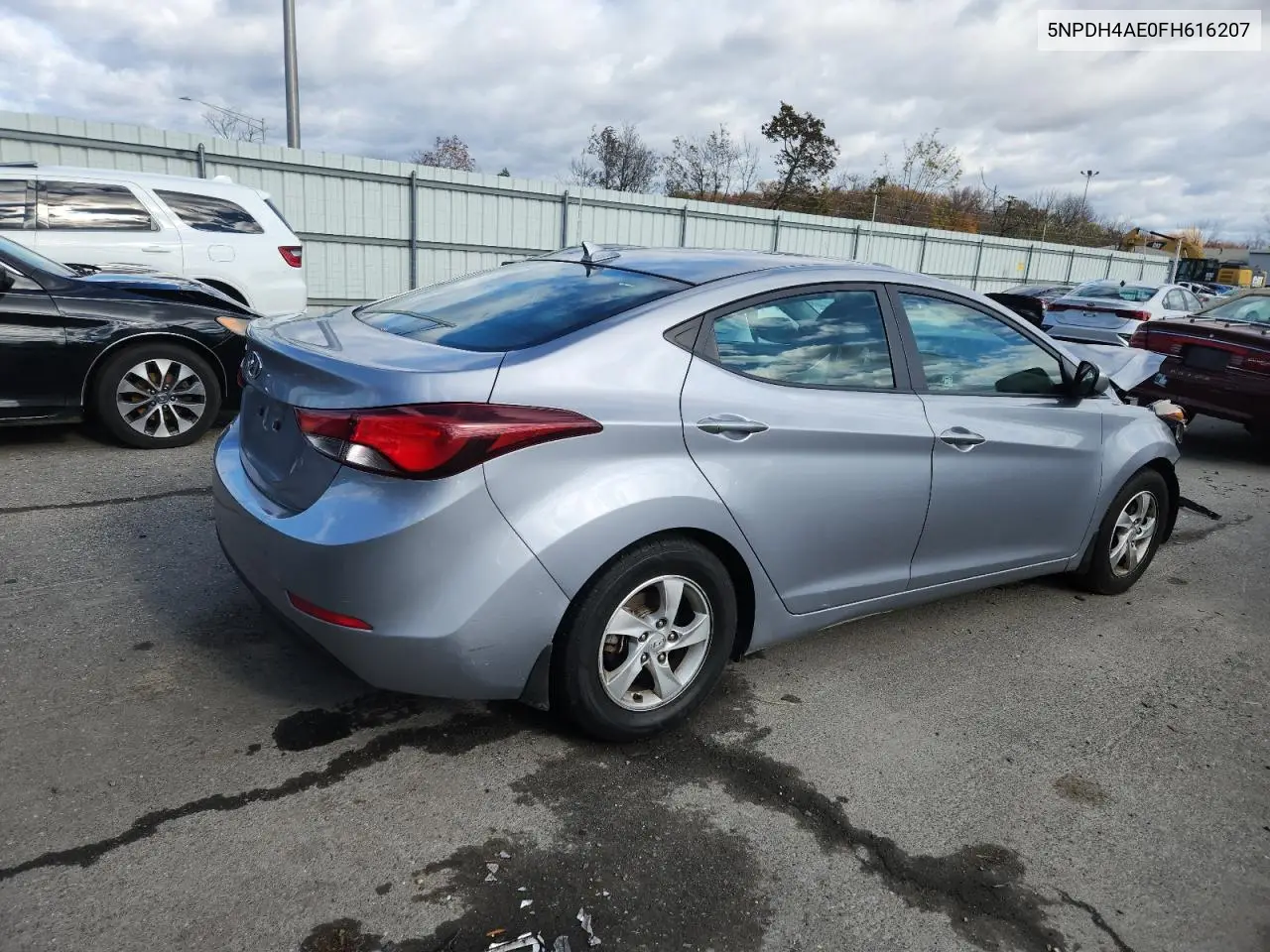 5NPDH4AE0FH616207 2015 Hyundai Elantra Se