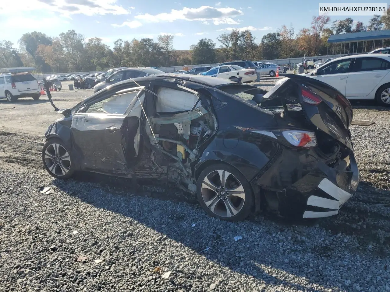 KMHDH4AHXFU238165 2015 Hyundai Elantra Se