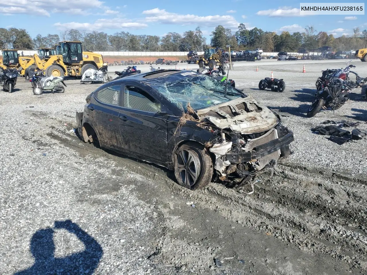 KMHDH4AHXFU238165 2015 Hyundai Elantra Se