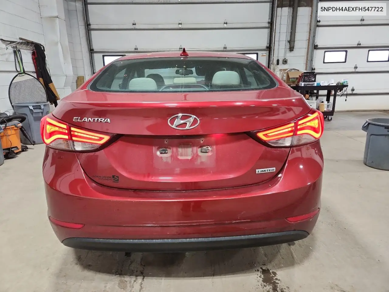 5NPDH4AEXFH547722 2015 Hyundai Elantra Se