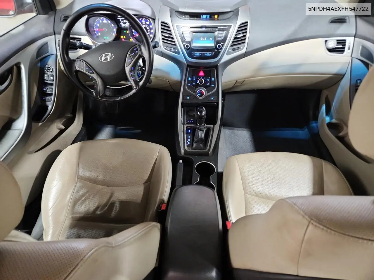 5NPDH4AEXFH547722 2015 Hyundai Elantra Se