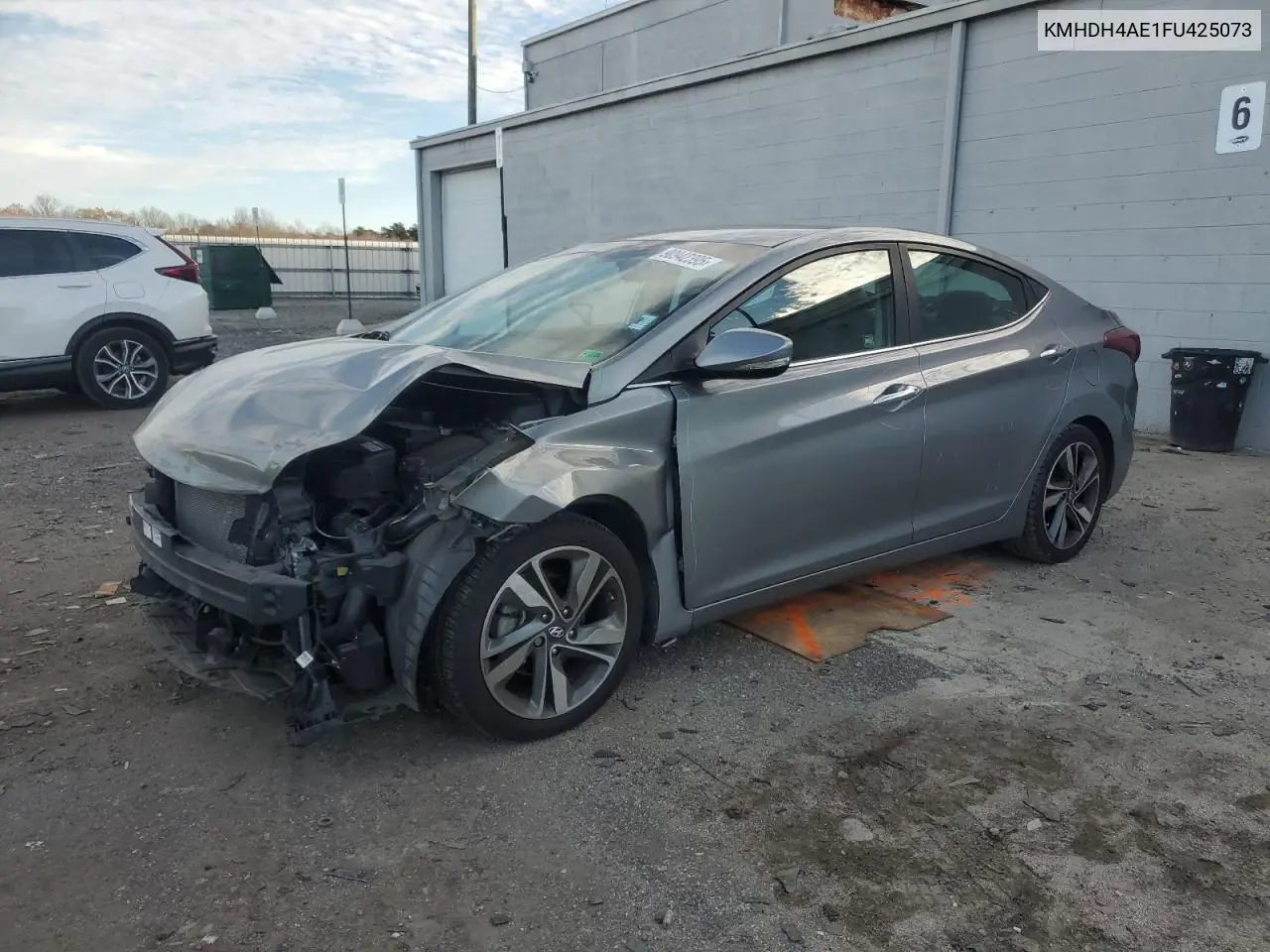 KMHDH4AE1FU425073 2015 Hyundai Elantra Se
