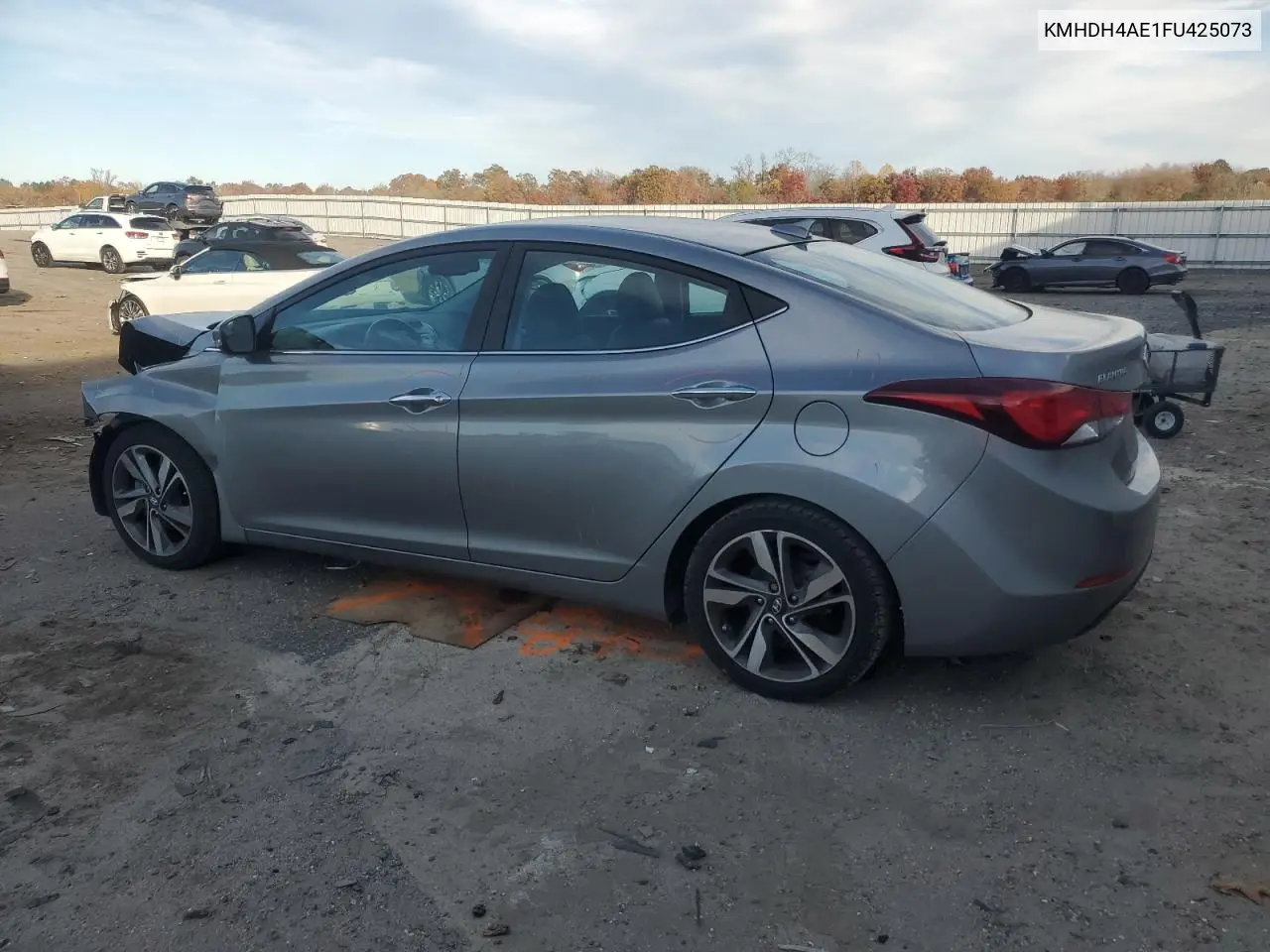 KMHDH4AE1FU425073 2015 Hyundai Elantra Se