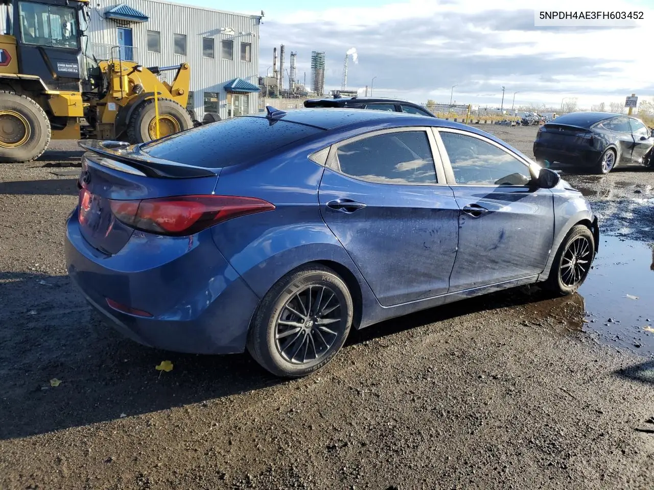 5NPDH4AE3FH603452 2015 Hyundai Elantra Se