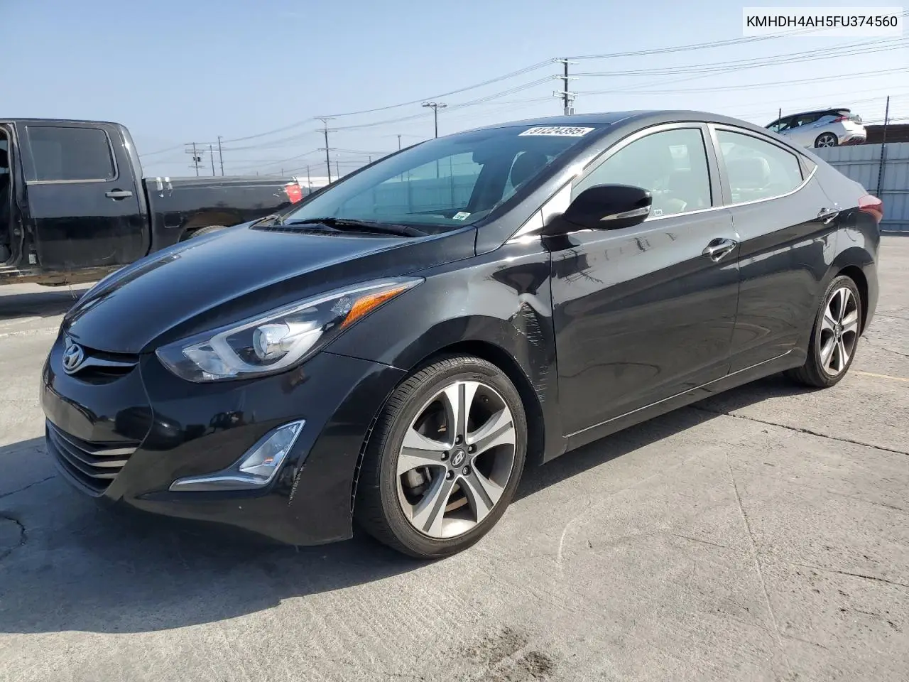 KMHDH4AH5FU374560 2015 Hyundai Elantra Se