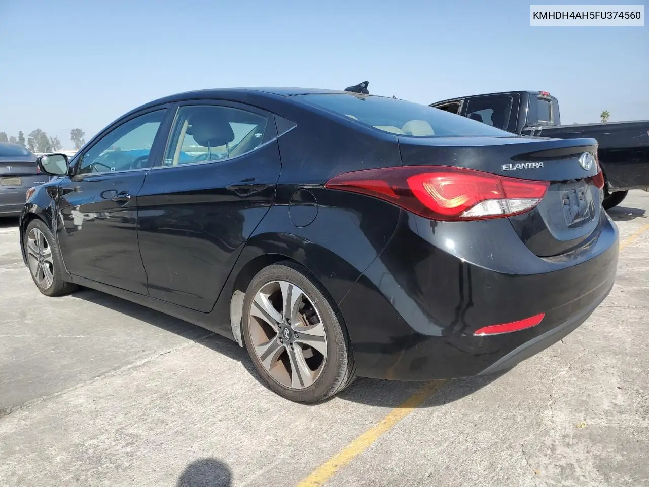 KMHDH4AH5FU374560 2015 Hyundai Elantra Se