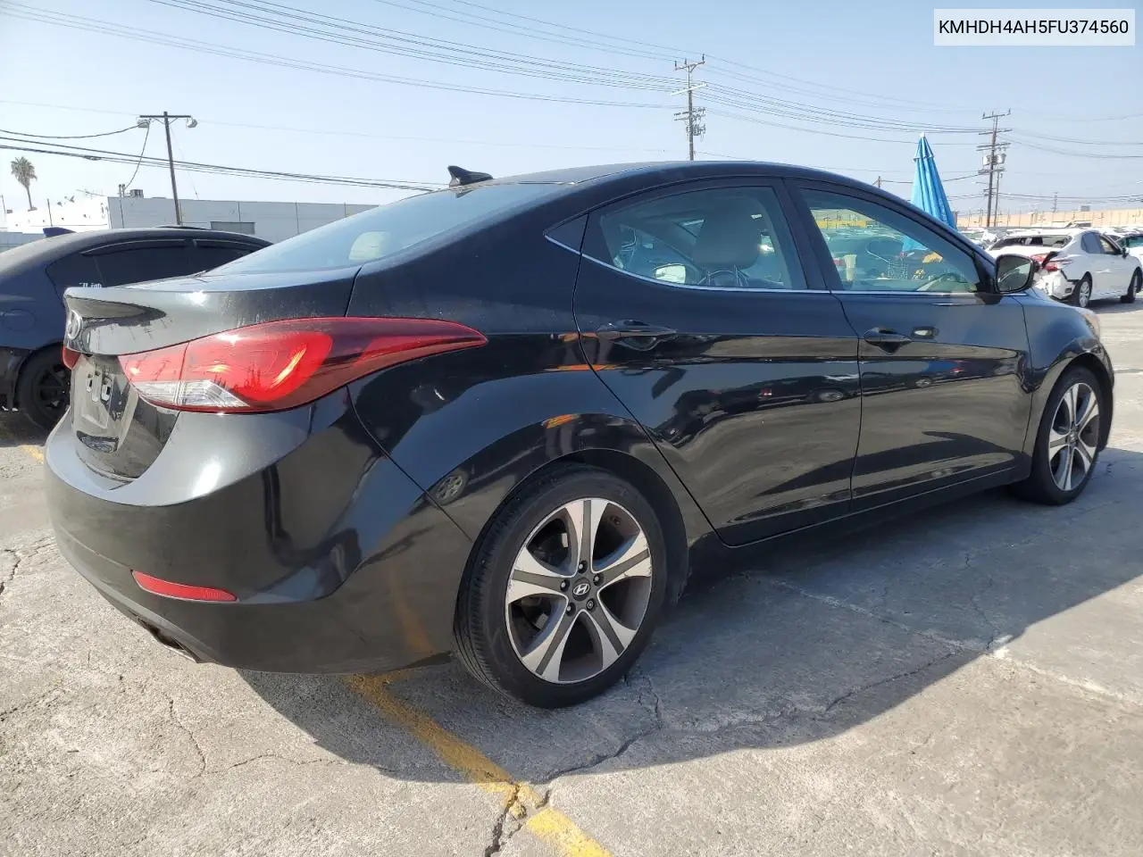KMHDH4AH5FU374560 2015 Hyundai Elantra Se