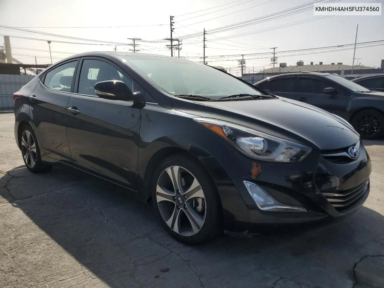 KMHDH4AH5FU374560 2015 Hyundai Elantra Se