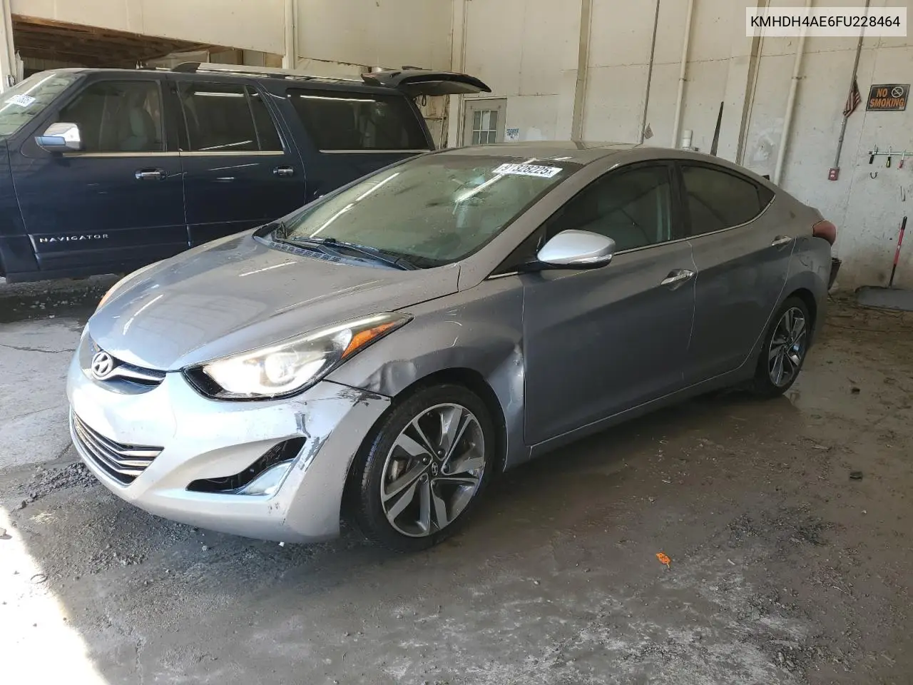 KMHDH4AE6FU228464 2015 Hyundai Elantra Se