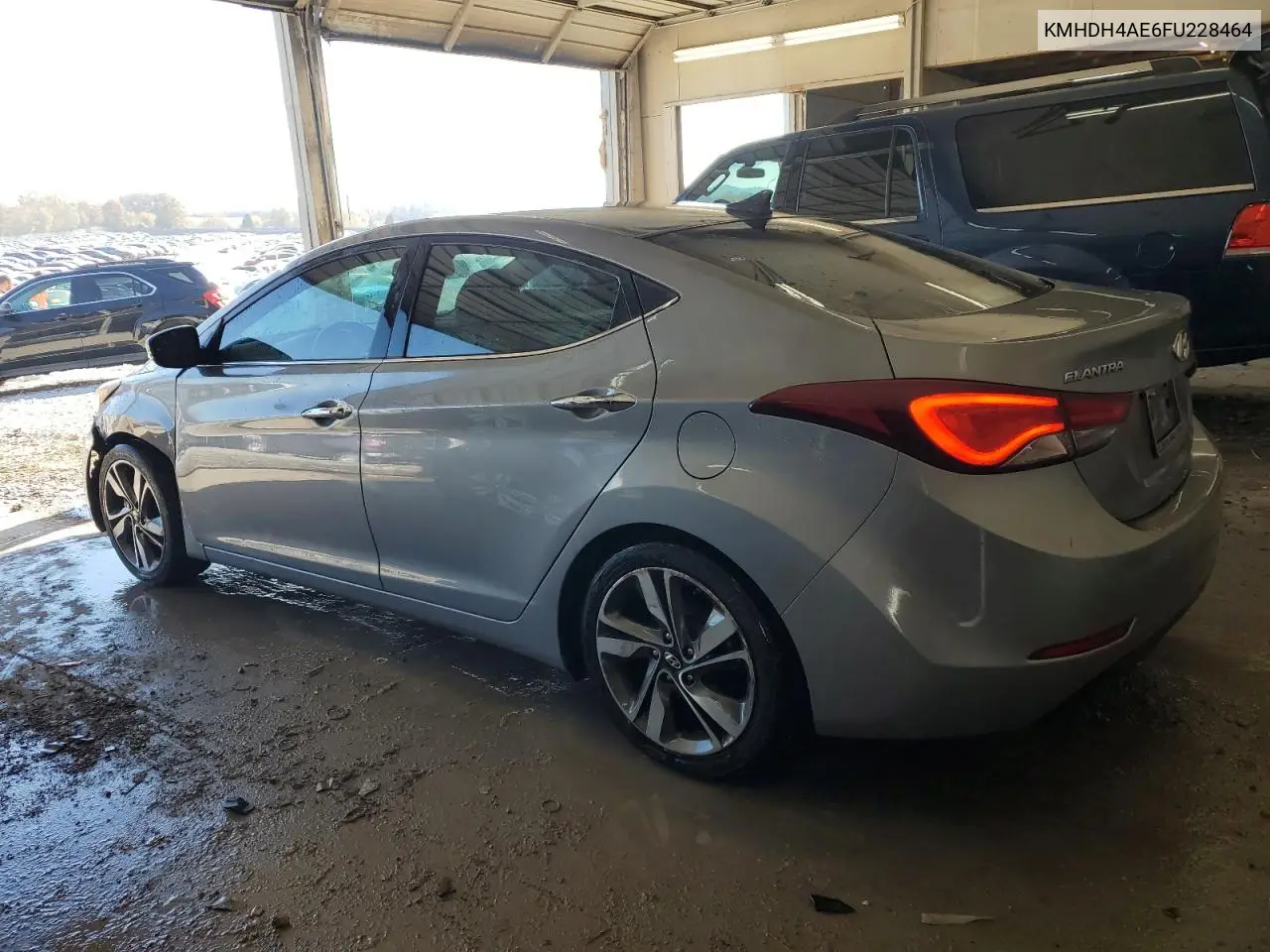 KMHDH4AE6FU228464 2015 Hyundai Elantra Se