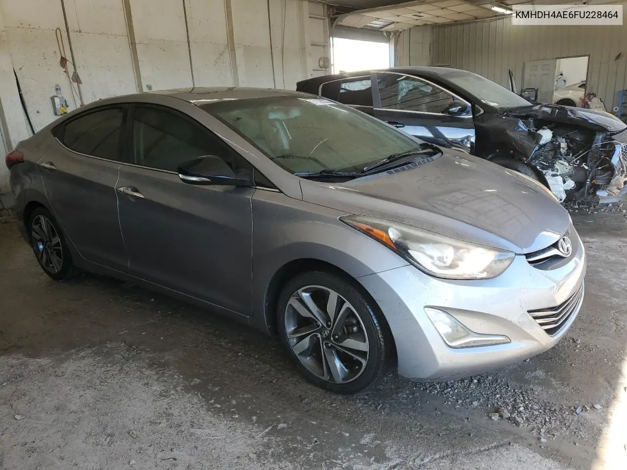 KMHDH4AE6FU228464 2015 Hyundai Elantra Se