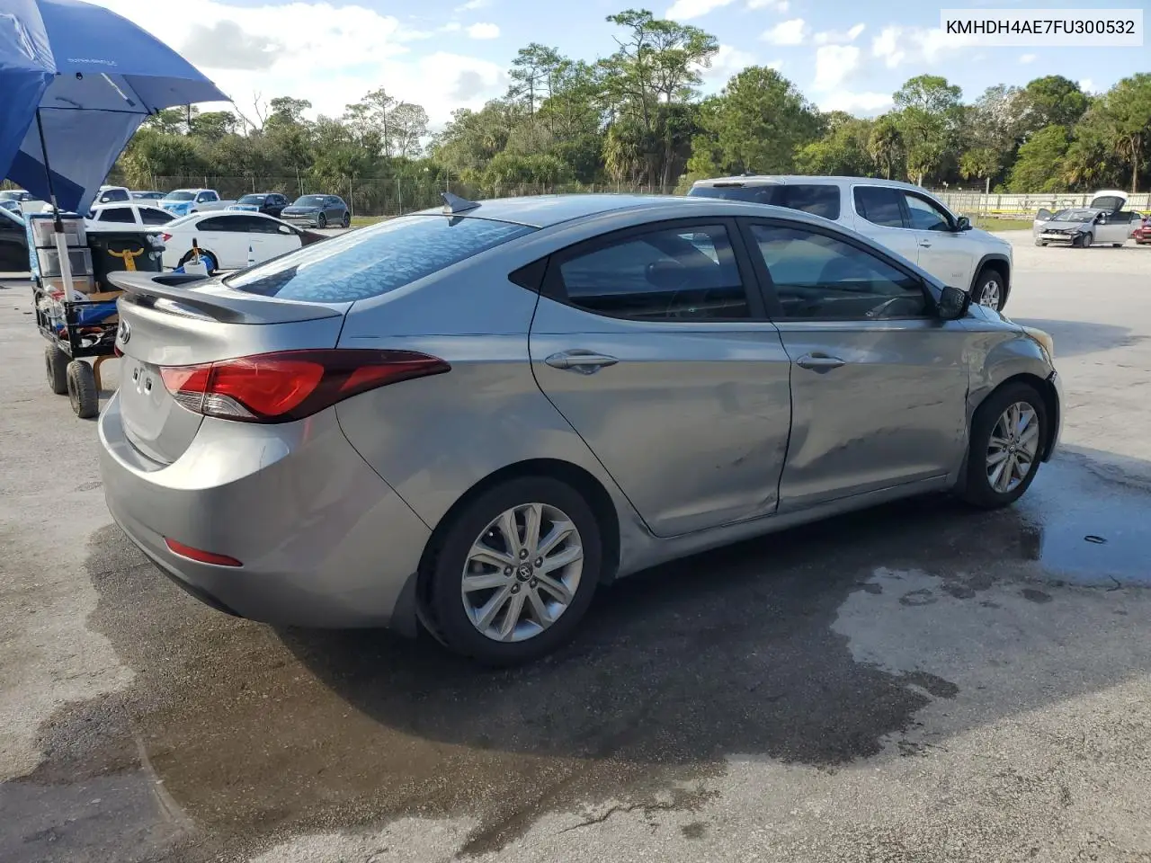 KMHDH4AE7FU300532 2015 Hyundai Elantra Se