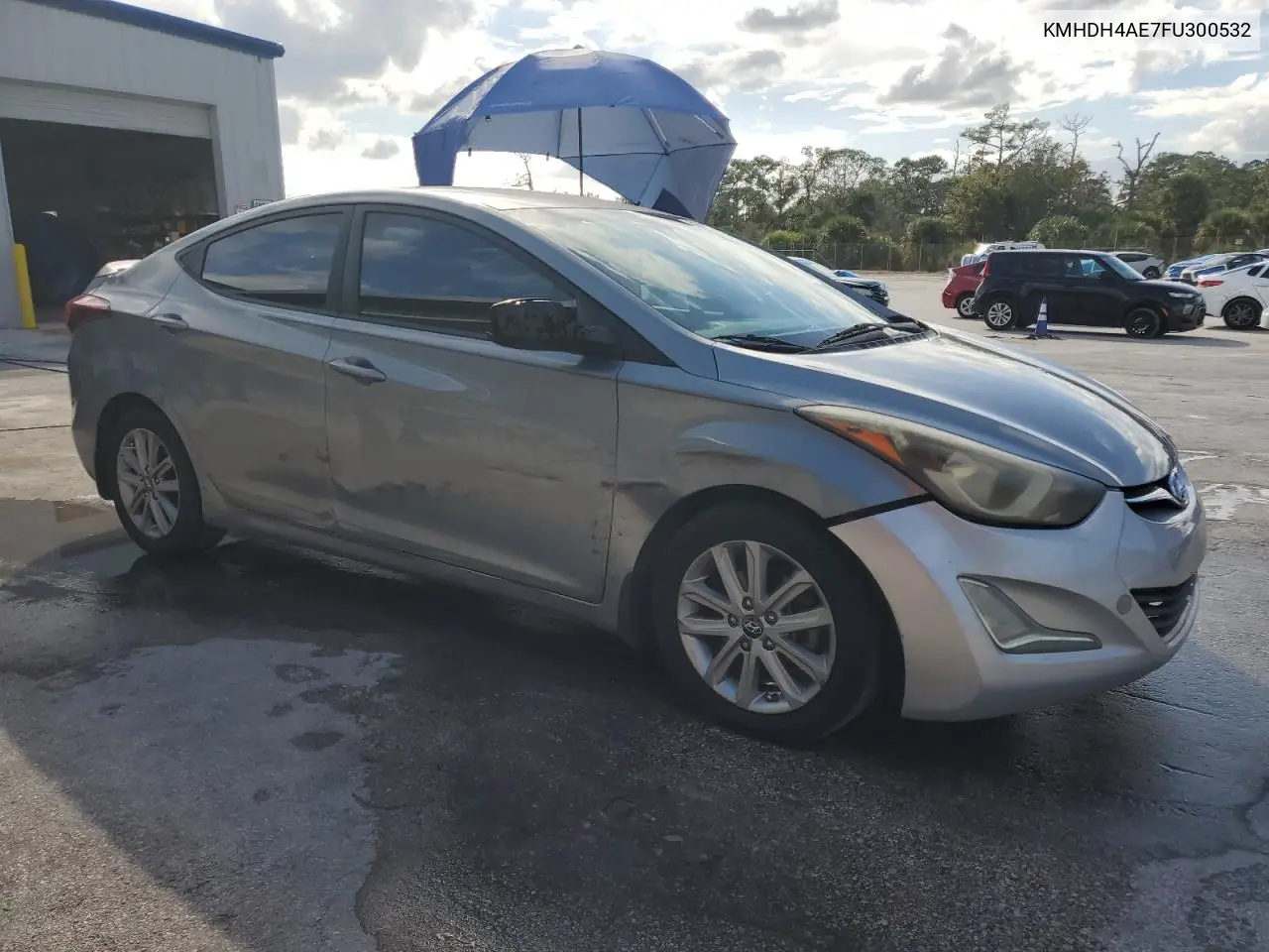 KMHDH4AE7FU300532 2015 Hyundai Elantra Se