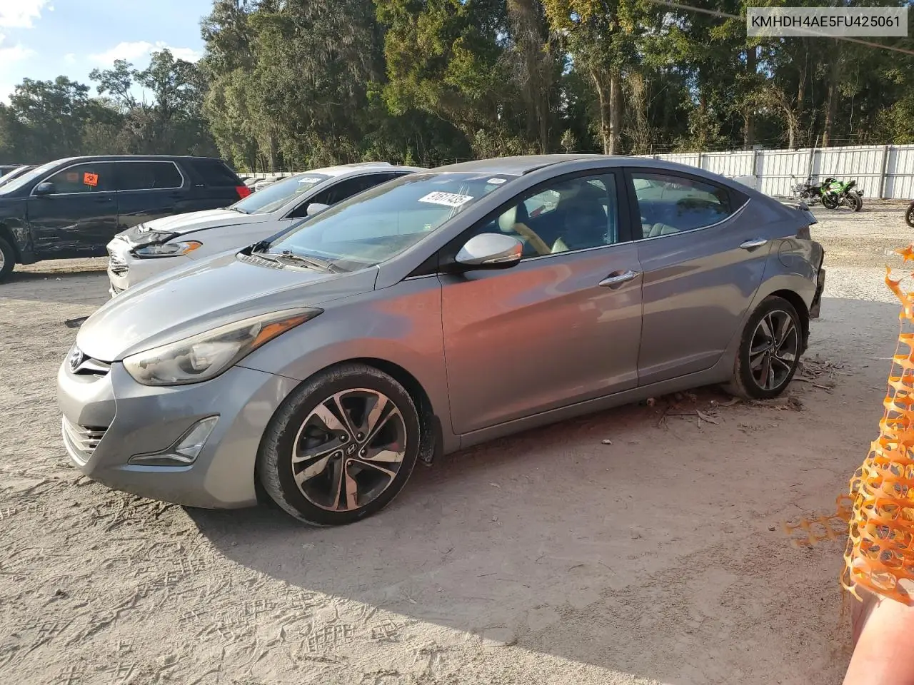 KMHDH4AE5FU425061 2015 Hyundai Elantra Se