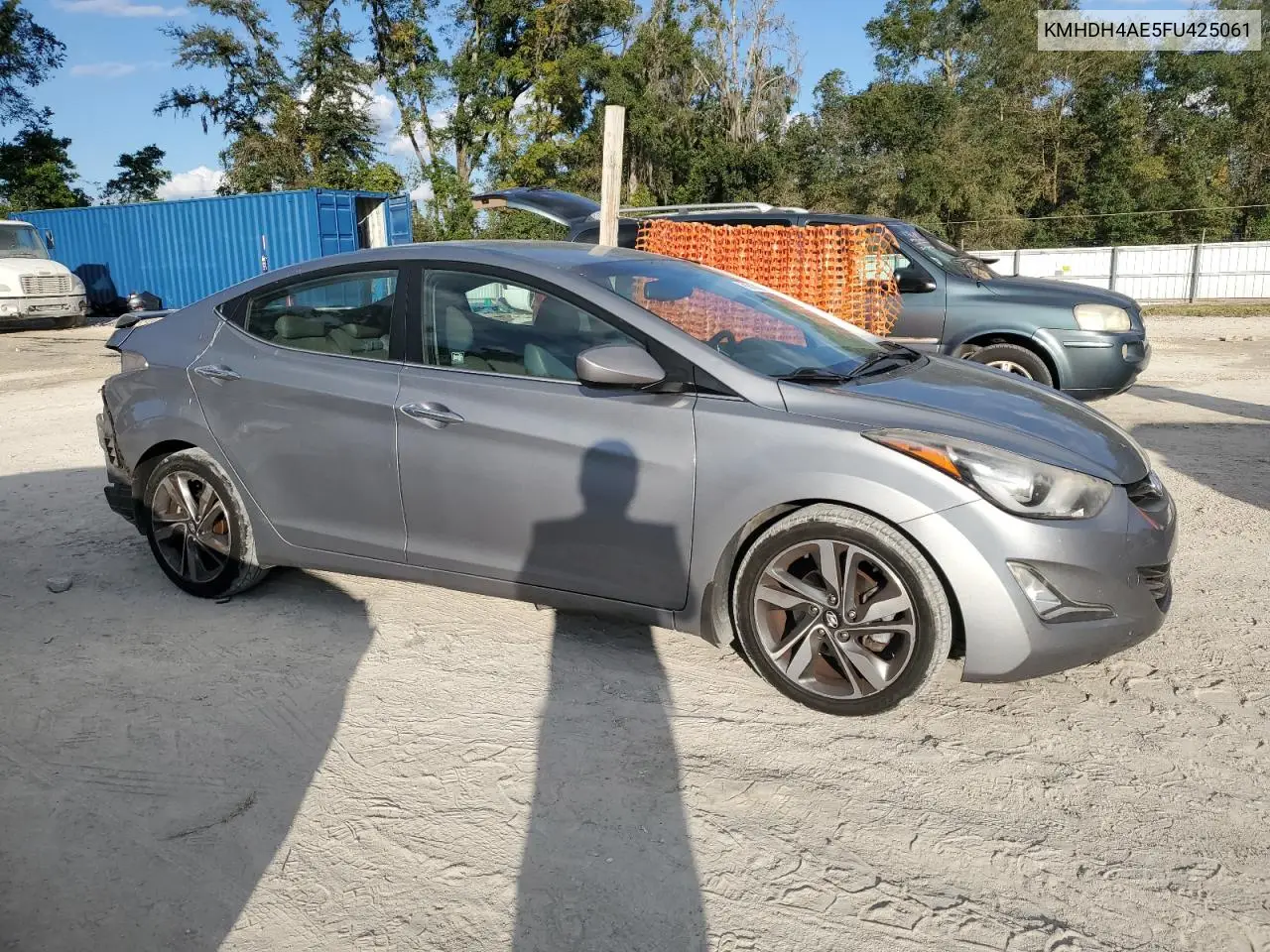 KMHDH4AE5FU425061 2015 Hyundai Elantra Se