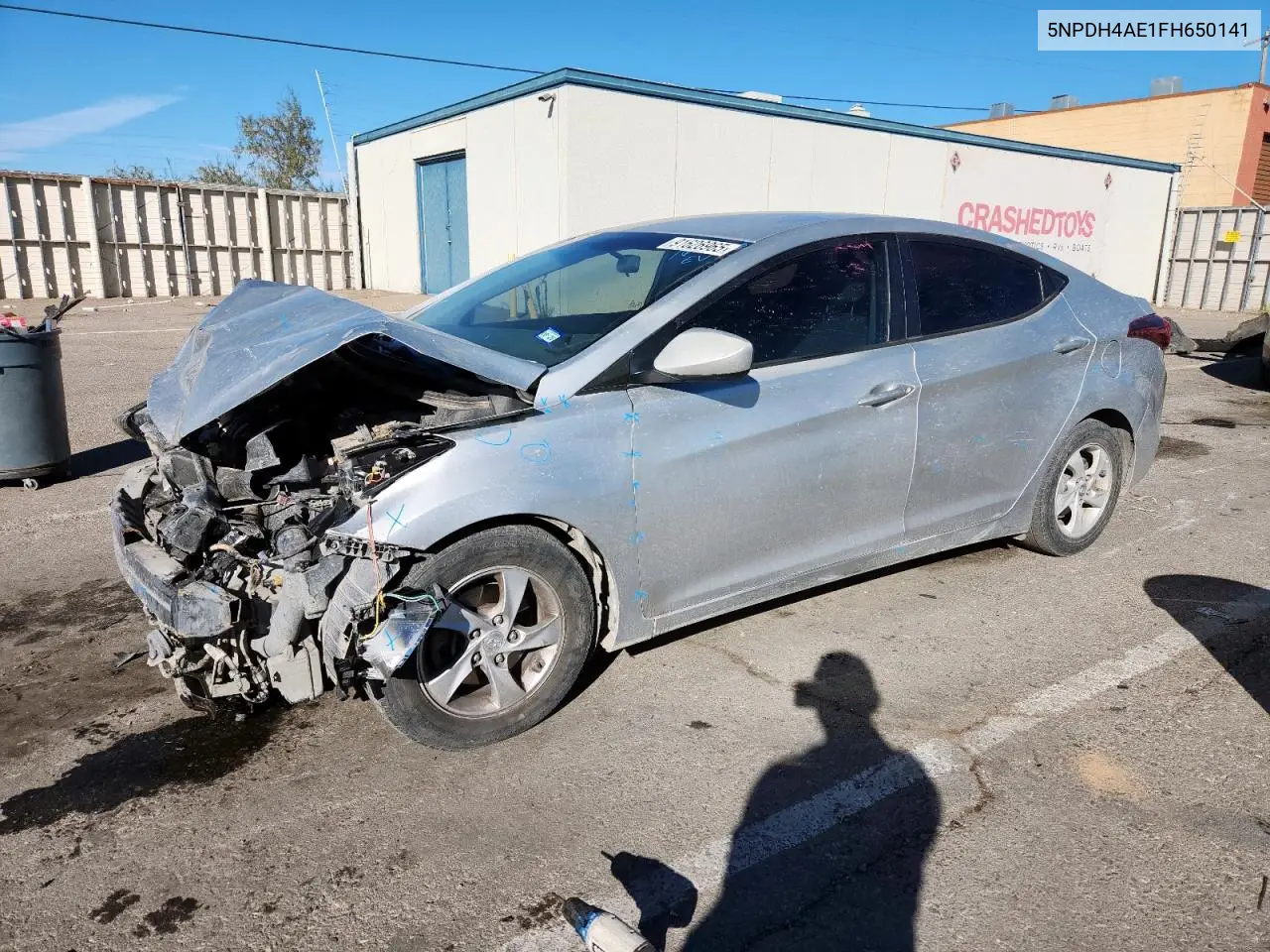 5NPDH4AE1FH650141 2015 Hyundai Elantra Se