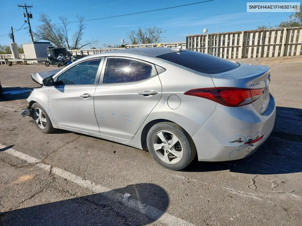 5NPDH4AE1FH650141 2015 Hyundai Elantra Se