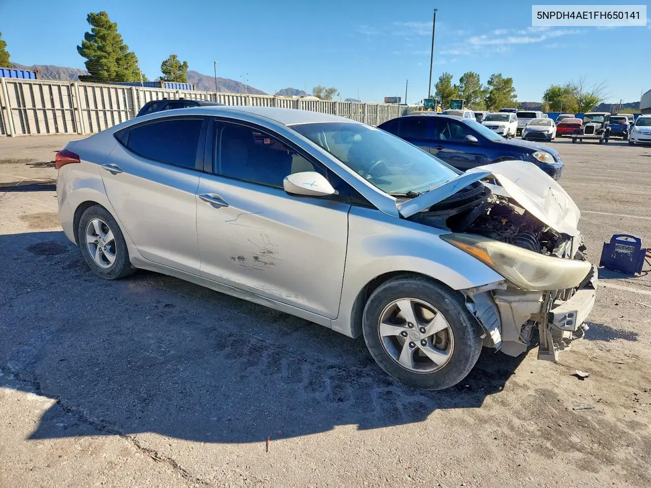 5NPDH4AE1FH650141 2015 Hyundai Elantra Se