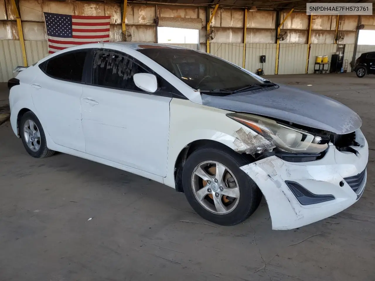 5NPDH4AE7FH573761 2015 Hyundai Elantra Se