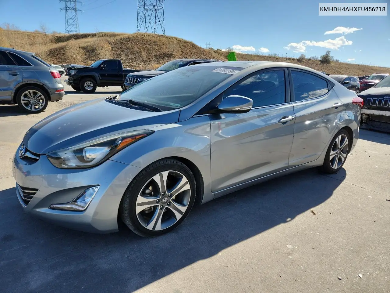 KMHDH4AHXFU456218 2015 Hyundai Elantra Se