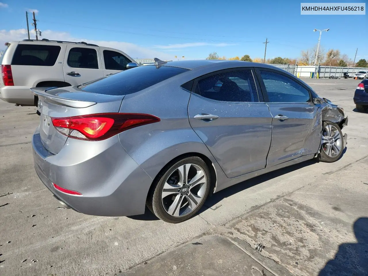 KMHDH4AHXFU456218 2015 Hyundai Elantra Se