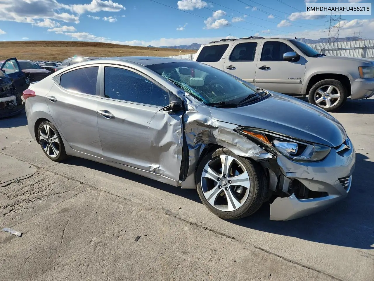 KMHDH4AHXFU456218 2015 Hyundai Elantra Se