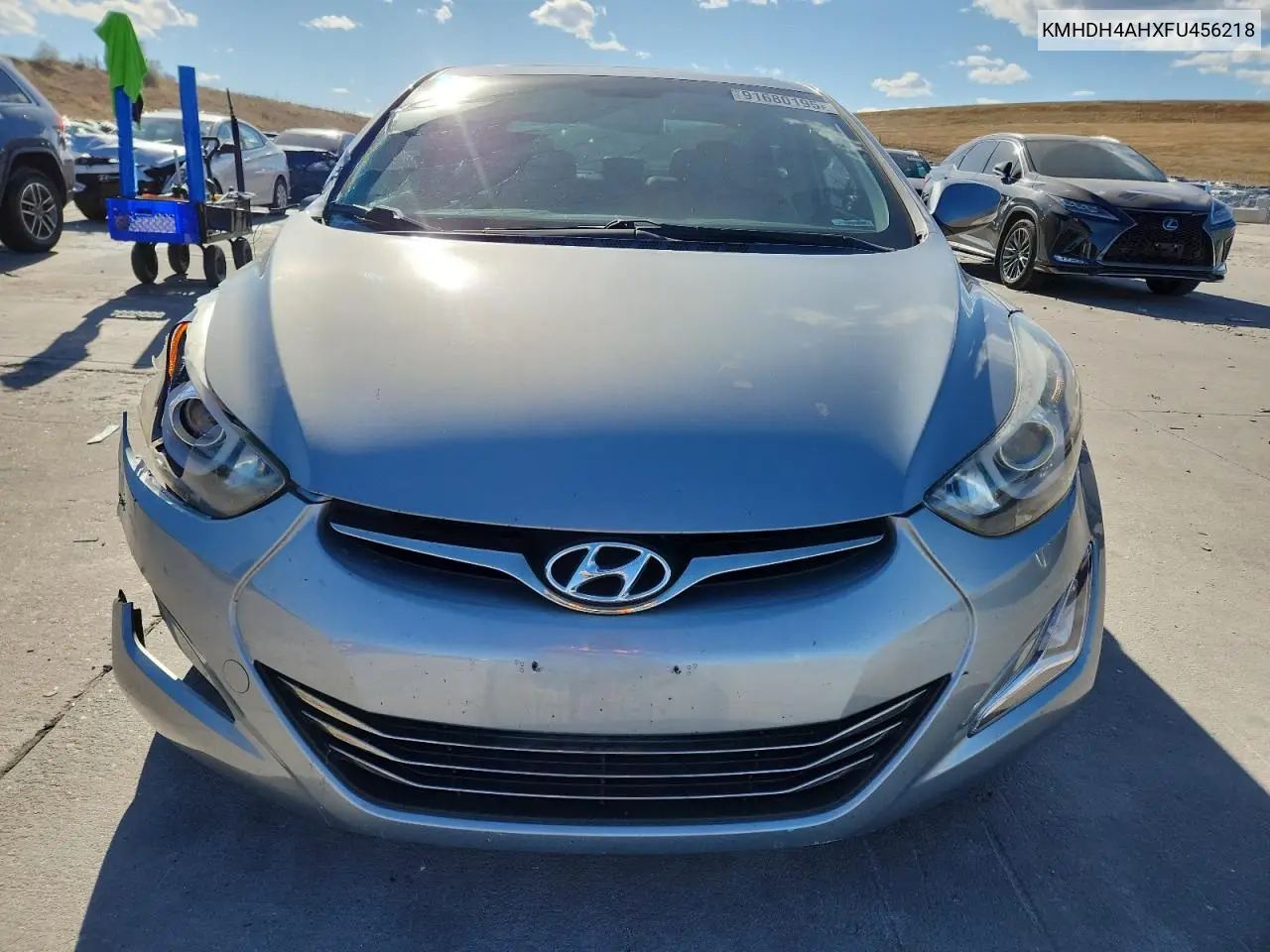 KMHDH4AHXFU456218 2015 Hyundai Elantra Se