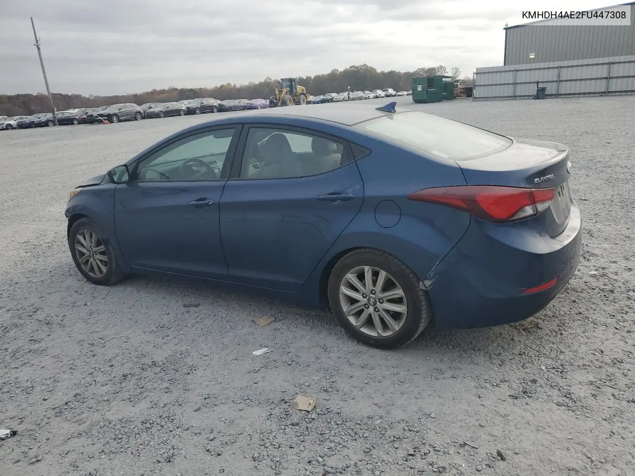 KMHDH4AE2FU447308 2015 Hyundai Elantra Se
