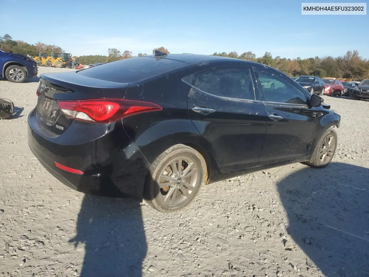 KMHDH4AE5FU323002 2015 Hyundai Elantra Se