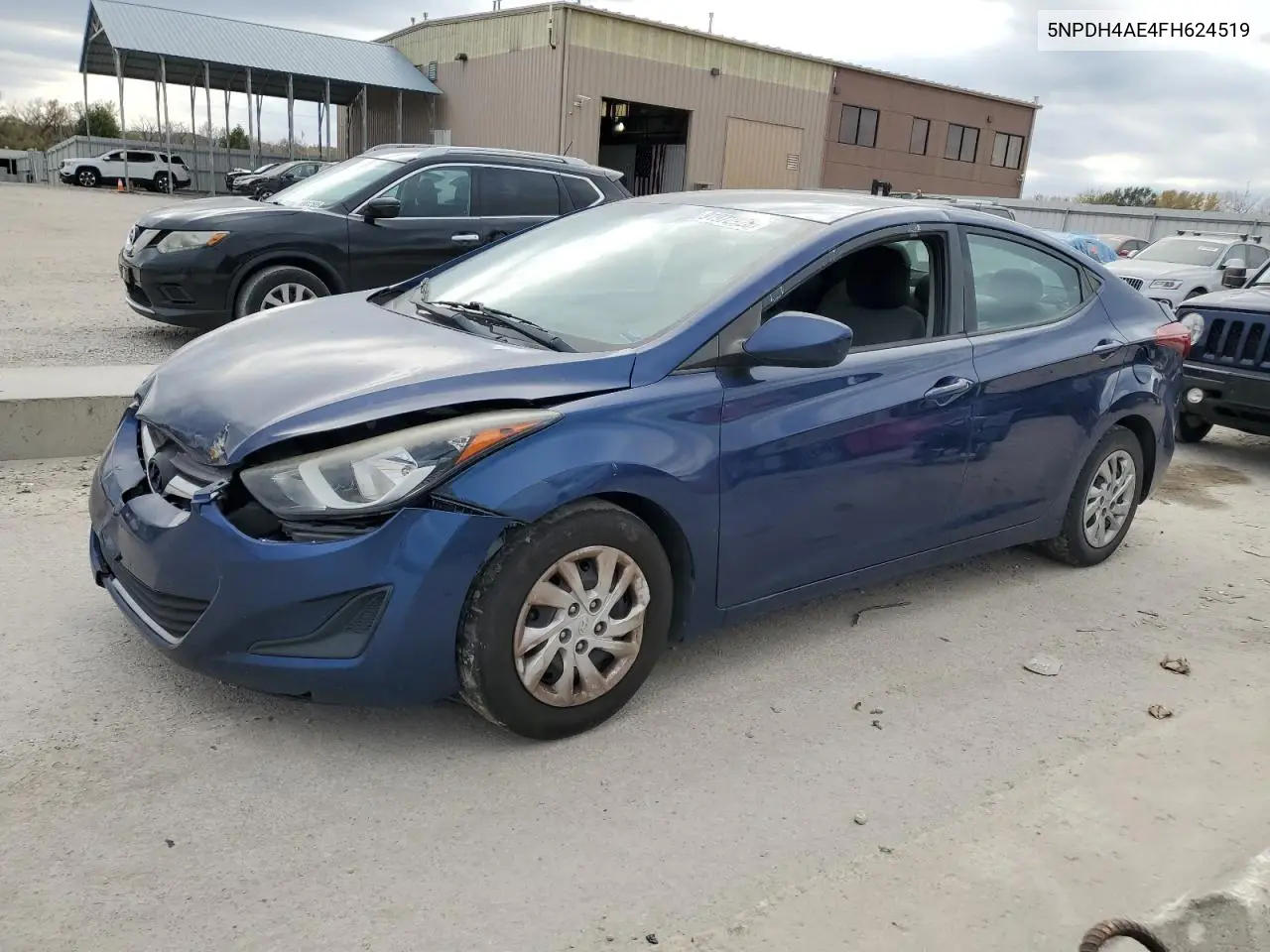 5NPDH4AE4FH624519 2015 Hyundai Elantra Se