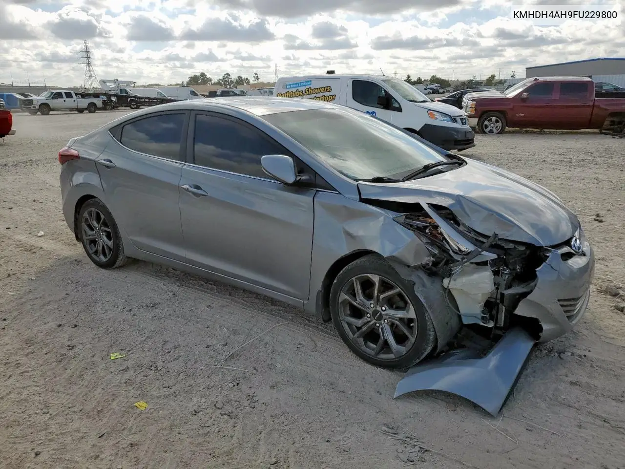 KMHDH4AH9FU229800 2015 Hyundai Elantra Se