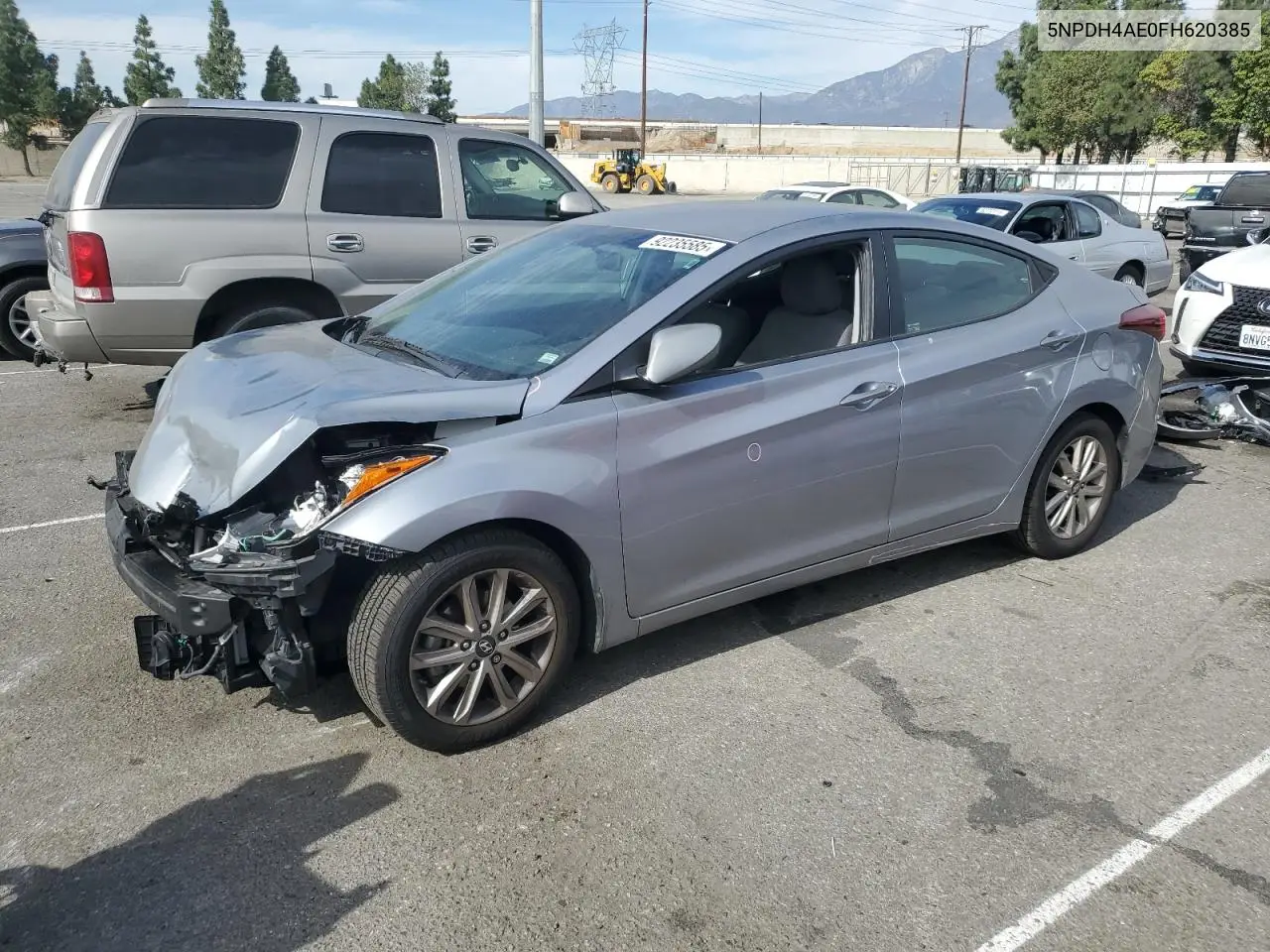 5NPDH4AE0FH620385 2015 Hyundai Elantra Se