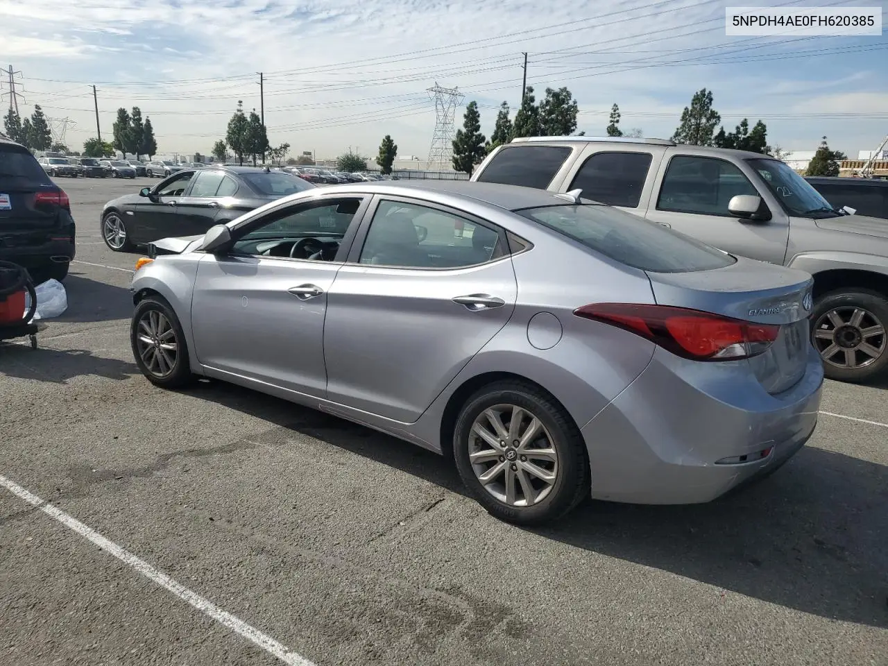5NPDH4AE0FH620385 2015 Hyundai Elantra Se