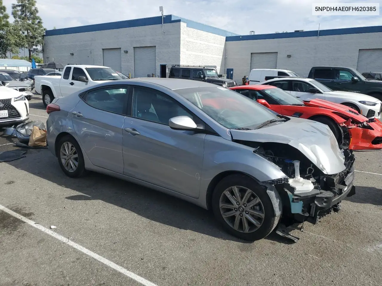 5NPDH4AE0FH620385 2015 Hyundai Elantra Se