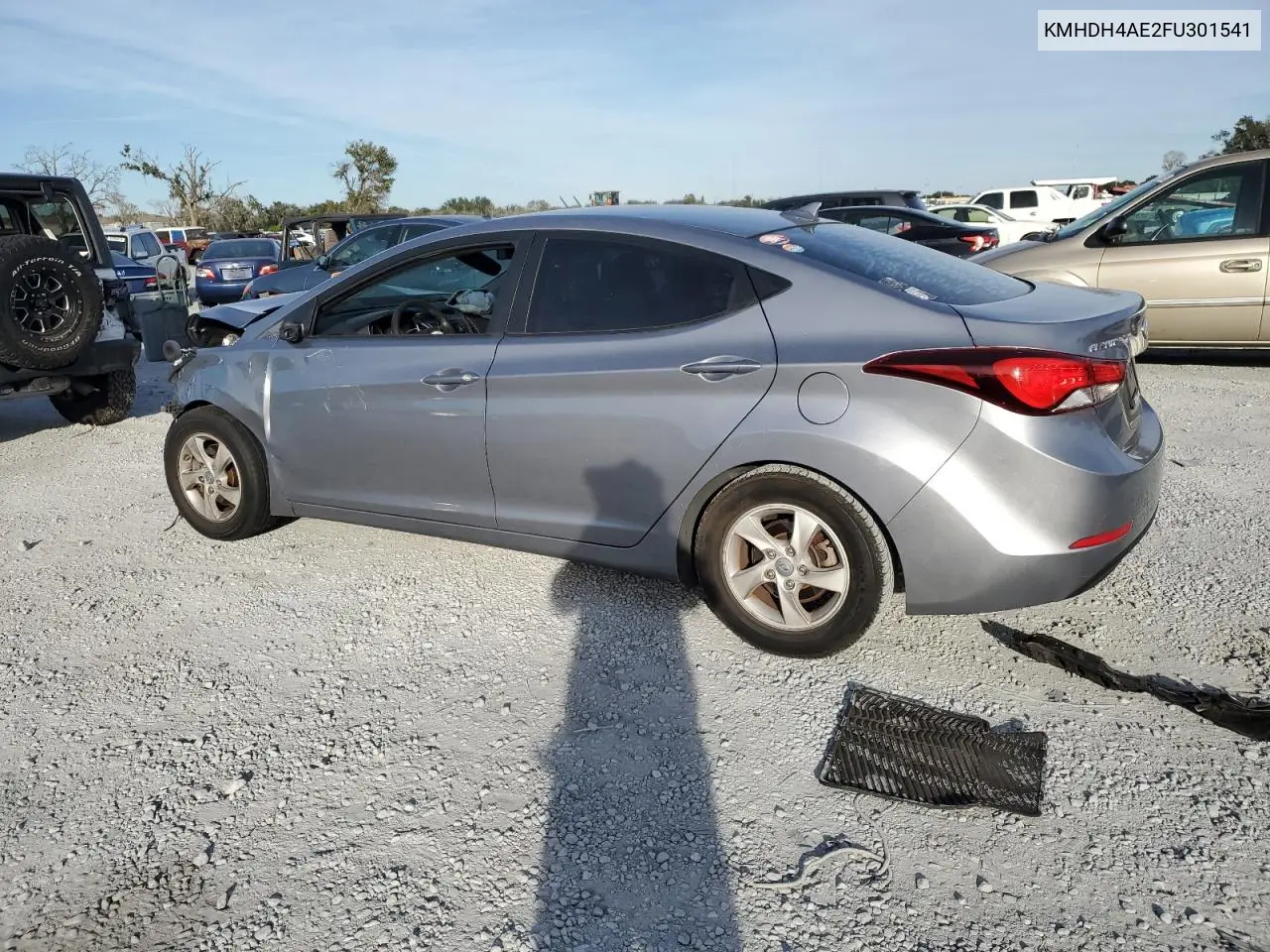 KMHDH4AE2FU301541 2015 Hyundai Elantra Se