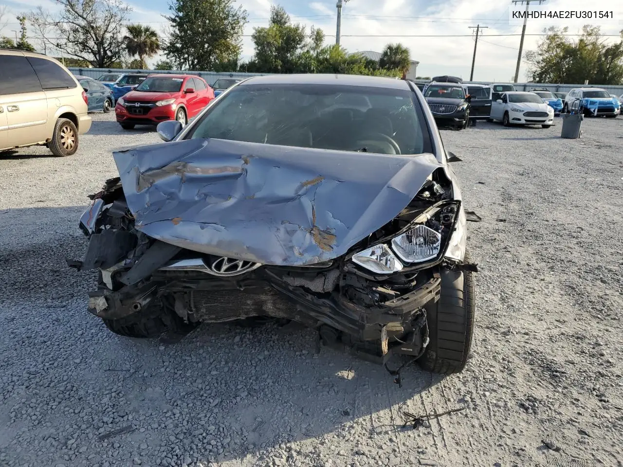 KMHDH4AE2FU301541 2015 Hyundai Elantra Se