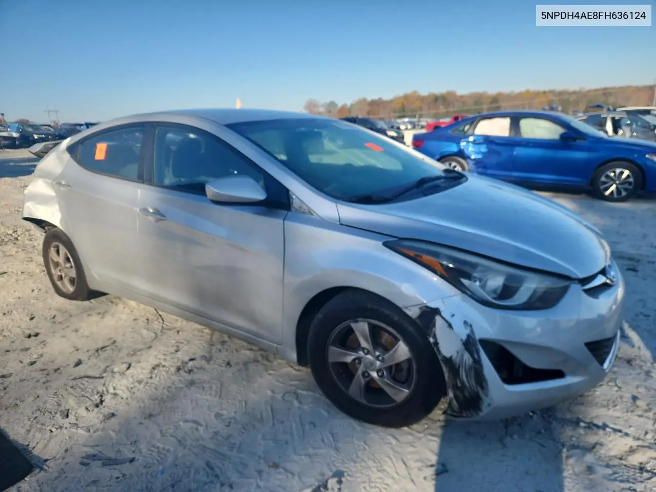 5NPDH4AE8FH636124 2015 Hyundai Elantra Se