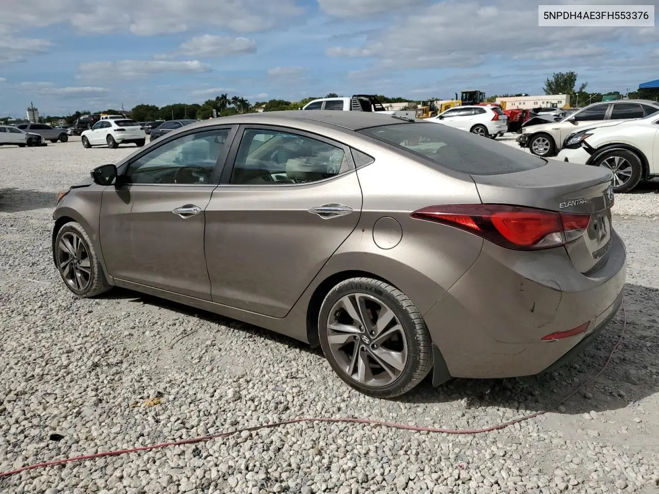 5NPDH4AE3FH553376 2015 Hyundai Elantra Se
