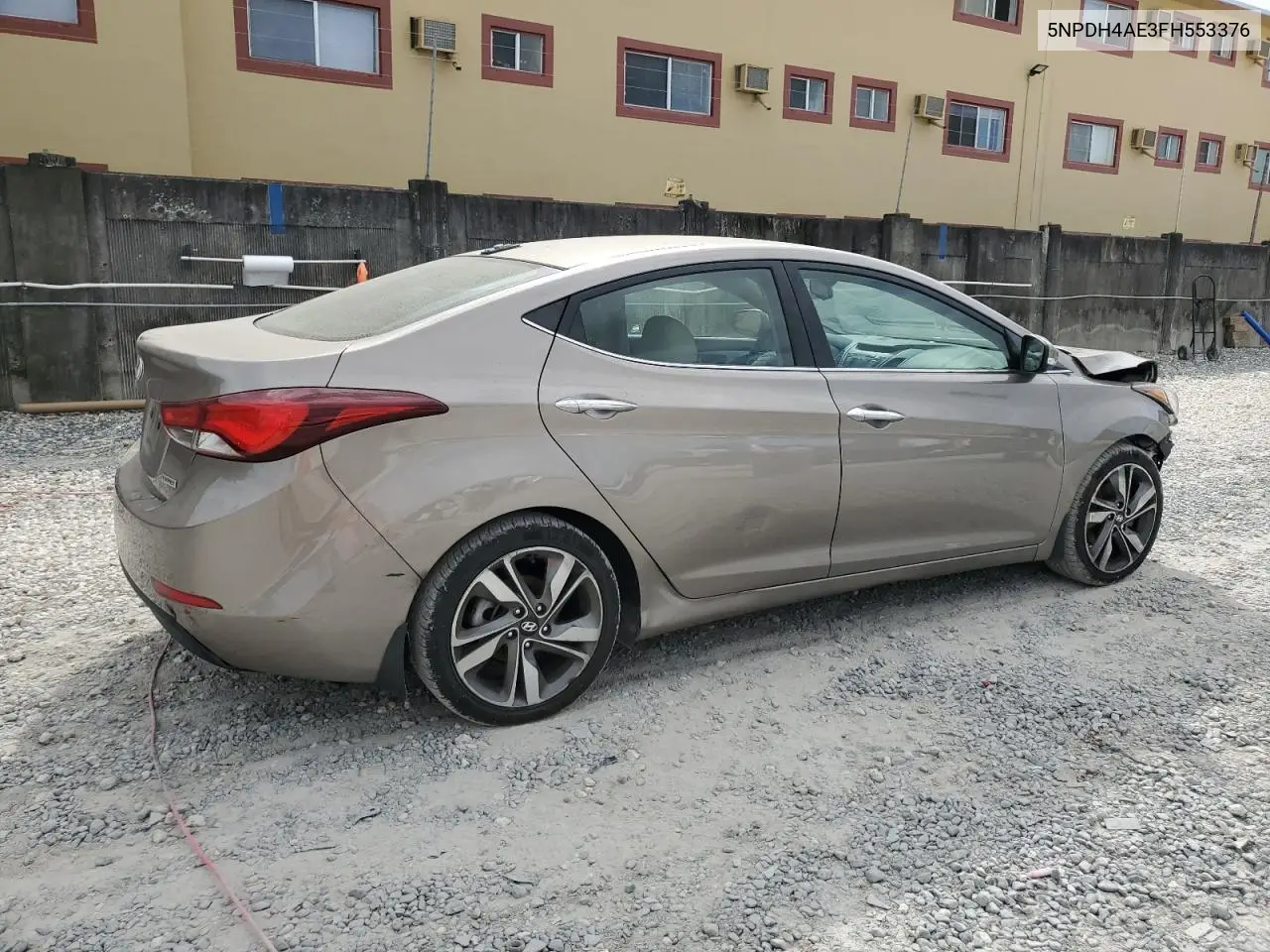 5NPDH4AE3FH553376 2015 Hyundai Elantra Se