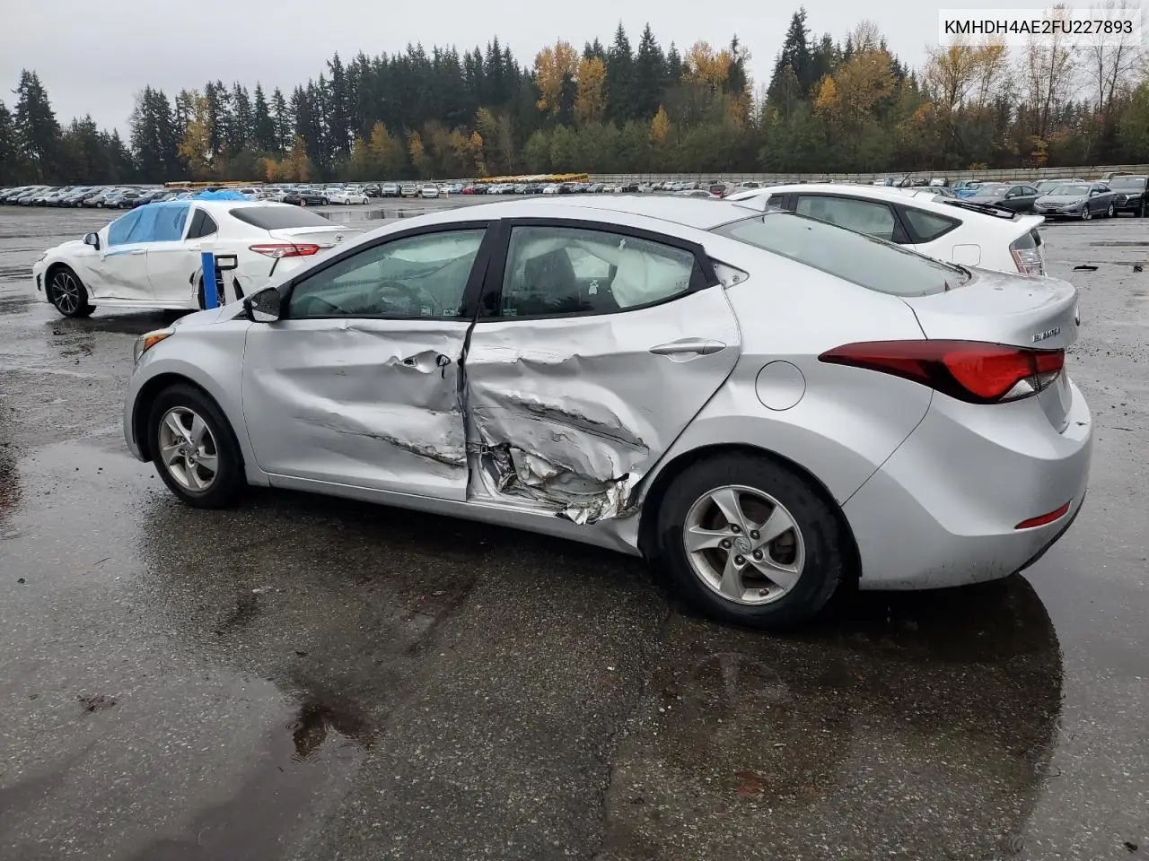 KMHDH4AE2FU227893 2015 Hyundai Elantra Se