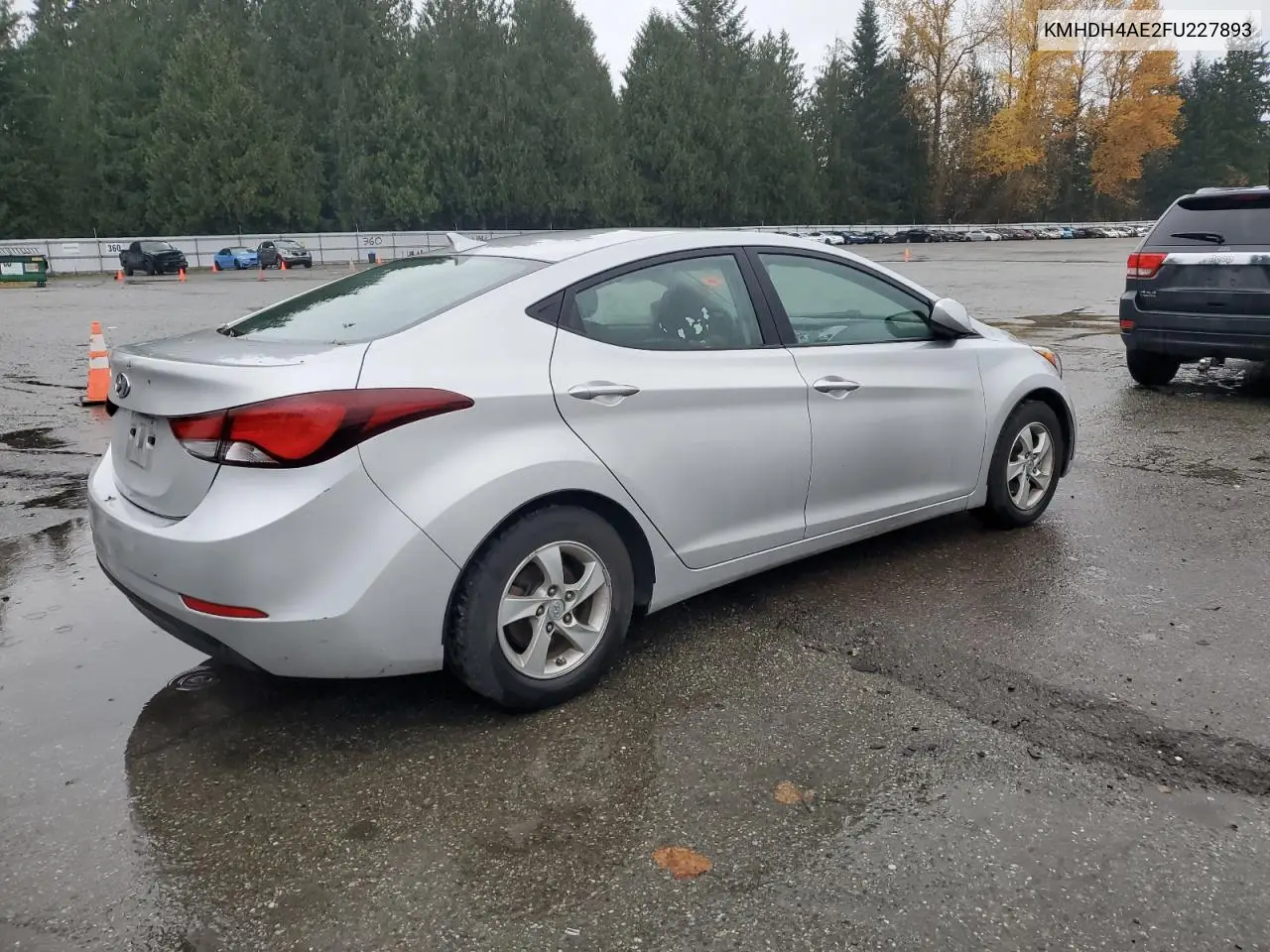 KMHDH4AE2FU227893 2015 Hyundai Elantra Se