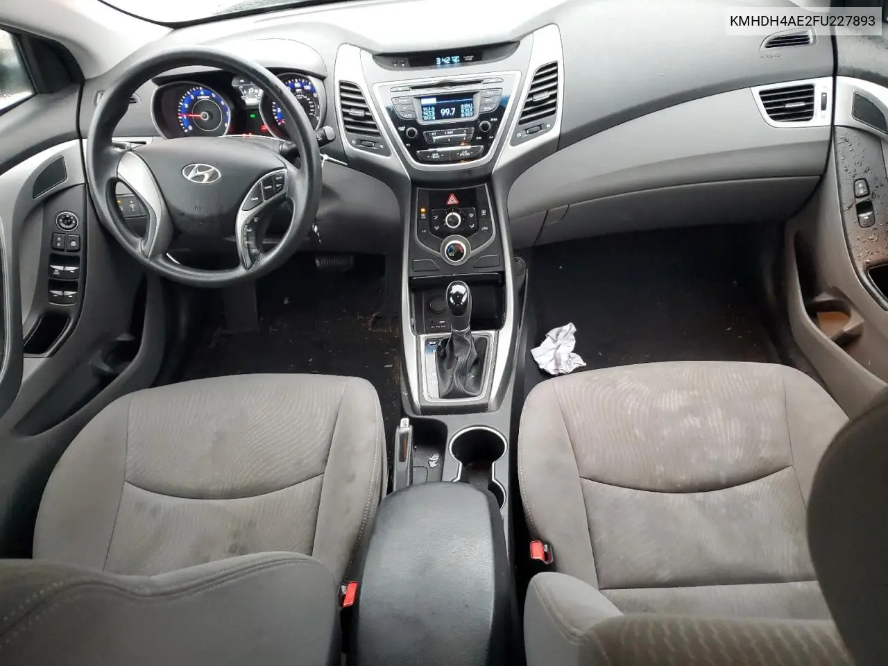 KMHDH4AE2FU227893 2015 Hyundai Elantra Se