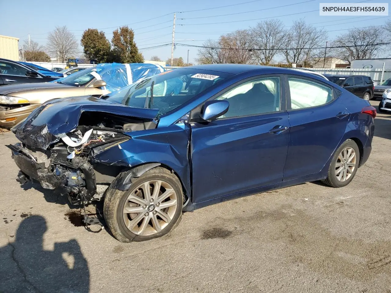 5NPDH4AE3FH554639 2015 Hyundai Elantra Se
