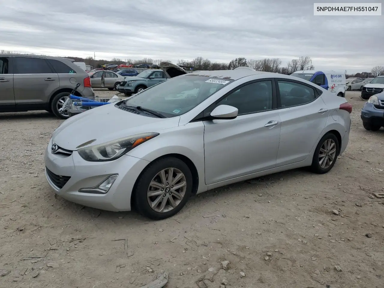 5NPDH4AE7FH551047 2015 Hyundai Elantra Se